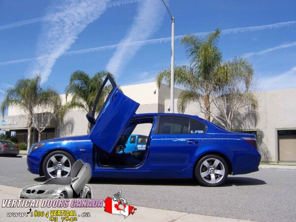 BMW 5 Series 2003-2010 4DR Lambo Vertical Doors Kit - Image 5