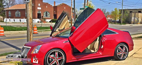 Cadillac CTS 2008-2014 2DR (CTS-V) Lambo Vertical Doors Kit - Image 6