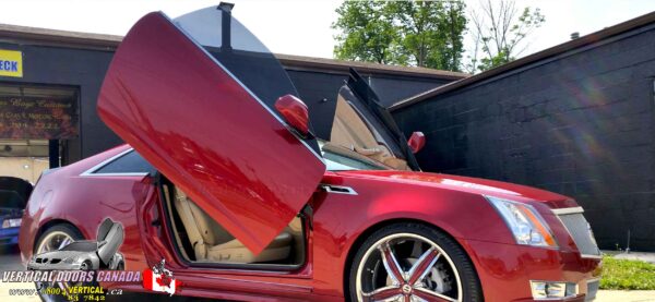 Cadillac CTS 2008-2014 2DR (CTS-V) Lambo Vertical Doors Kit - Image 5