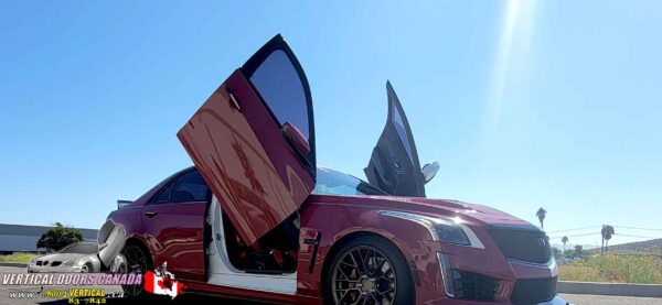 Cadillac CTS 2014-2019 4DR (CTS-V) Lambo Vertical Doors Kit - Image 6