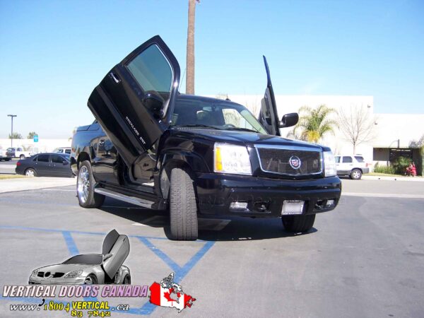 Cadillac Escalade EXT Truck 2002-2006 Lambo Vertical Doors Kit - Image 7