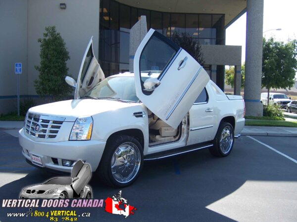 Cadillac Escalade EXT Truck 2007-2013 Lambo Vertical Doors Kit - Image 19