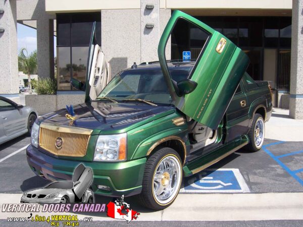 Cadillac Escalade EXT Truck 2007-2013 Lambo Vertical Doors Kit - Image 4