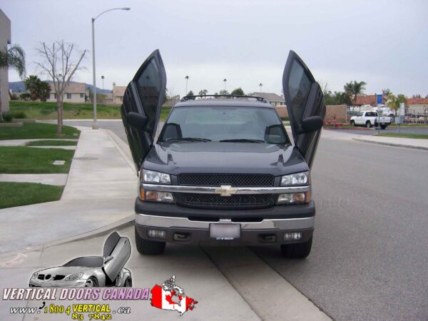 Chevrolet Avalanche 2003-2006 Lambo Vertical Doors Kit - Image 7