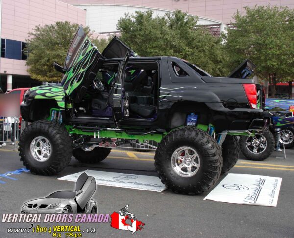 Chevrolet Avalanche 2003-2006 Lambo Vertical Doors Kit - Image 5