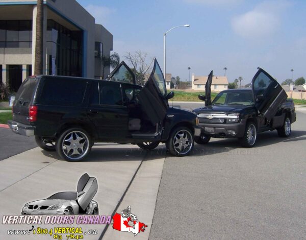 Chevrolet Avalanche 2007-2010 Lambo Vertical Doors Kit - Image 3