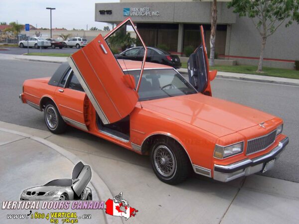 Chevrolet Caprice 1977-1990 Lambo Vertical Doors Kit - Image 11