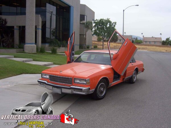 Chevrolet Caprice 1977-1990 Lambo Vertical Doors Kit - Image 9