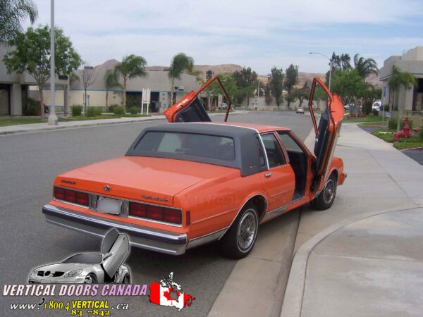 Chevrolet Caprice 1977-1990 Lambo Vertical Doors Kit - Image 6