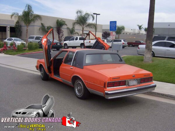 Chevrolet Caprice 1977-1990 Lambo Vertical Doors Kit - Image 4