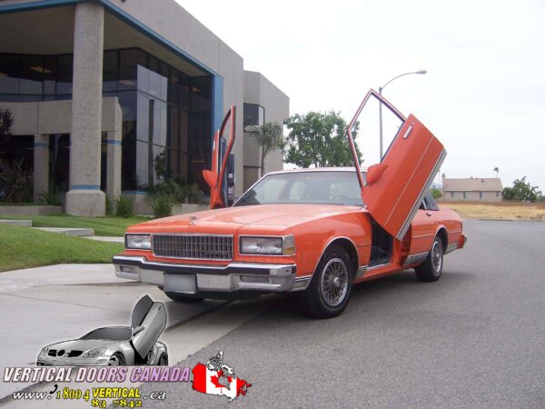 Chevrolet Caprice 1977-1990 Lambo Vertical Doors Kit - Image 3