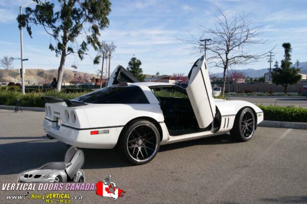 Chevrolet Corvette C4 1984-1996 Lambo Vertical Doors Kit - Image 4