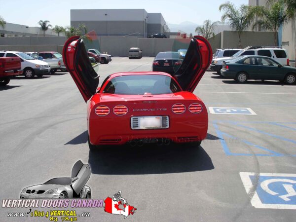 Chevrolet Corvette C5 1997-2004 Lambo Vertical Doors Kit - Image 11