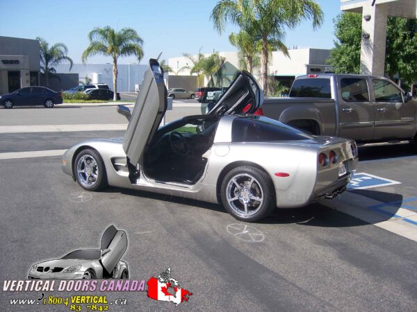 Chevrolet Corvette C5 1997-2004 Lambo Vertical Doors Kit - Image 8