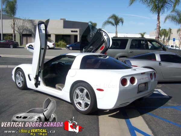 Chevrolet Corvette C5 1997-2004 Lambo Vertical Doors Kit - Image 5