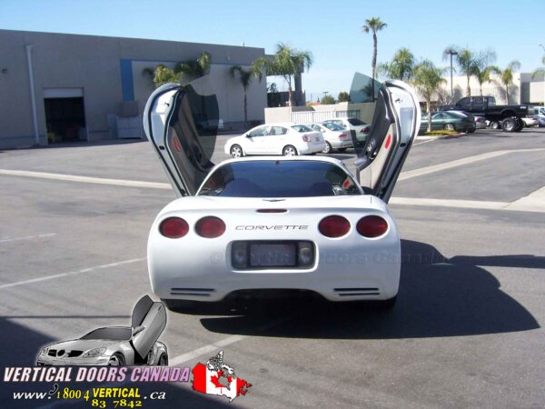 Chevrolet Corvette C5 1997-2004 Lambo Vertical Doors Kit - Image 4