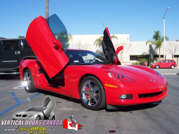 Chevrolet Corvette C6 2005-2013 Lambo Vertical Doors Kit - Image 33