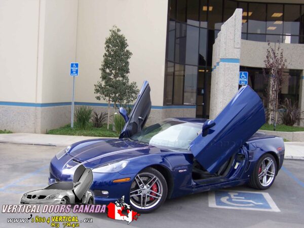 Chevrolet Corvette C6 2005-2013 Lambo Vertical Doors Kit - Image 10