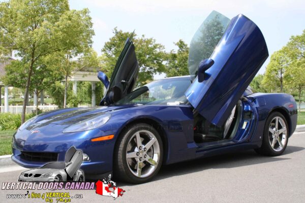 Chevrolet Corvette C6 2005-2013 Lambo Vertical Doors Kit - Image 9