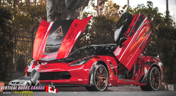 Chevrolet Corvette C7 2014-2019 Lambo Vertical Doors Kit - Image 86