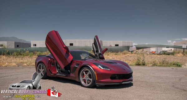 Chevrolet Corvette C7 2014-2019 Lambo Vertical Doors Kit - Image 83