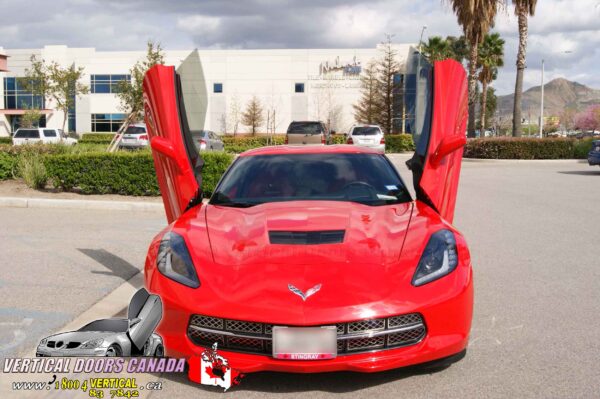 Chevrolet Corvette C7 2014-2019 Lambo Vertical Doors Kit - Image 46