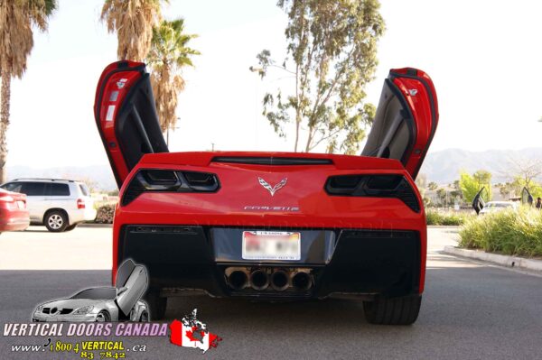 Chevrolet Corvette C7 2014-2019 Lambo Vertical Doors Kit - Image 44