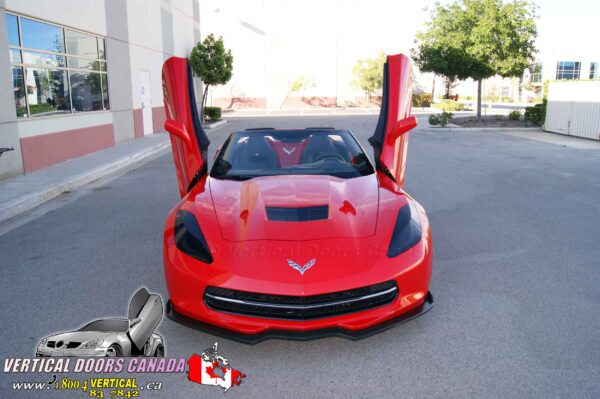 Chevrolet Corvette C7 2014-2019 Lambo Vertical Doors Kit - Image 43