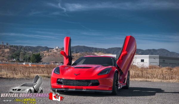 Chevrolet Corvette C7 2014-2019 Lambo Vertical Doors Kit - Image 42