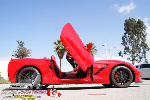 Chevrolet Corvette C7 2014-2019 Lambo Vertical Doors Kit - Image 40