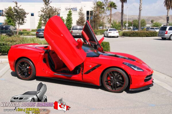 Chevrolet Corvette C7 2014-2019 Lambo Vertical Doors Kit - Image 39