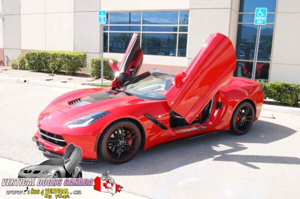 Chevrolet Corvette C7 2014-2019 Lambo Vertical Doors Kit - Image 38