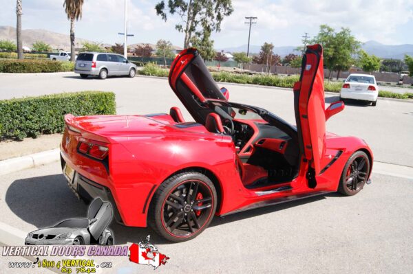 Chevrolet Corvette C7 2014-2019 Lambo Vertical Doors Kit - Image 36