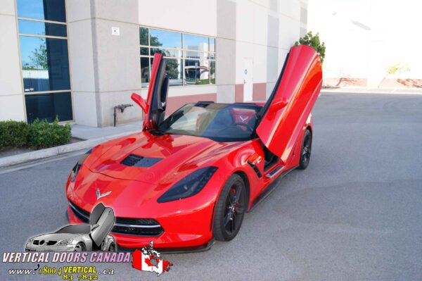 Chevrolet Corvette C7 2014-2019 Lambo Vertical Doors Kit - Image 35