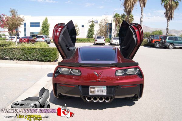 Chevrolet Corvette C7 2014-2019 Lambo Vertical Doors Kit - Image 29