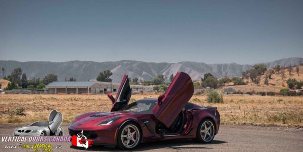 Chevrolet Corvette C7 2014-2019 Lambo Vertical Doors Kit - Image 25