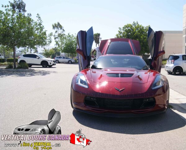 Chevrolet Corvette C7 2014-2019 Lambo Vertical Doors Kit - Image 24