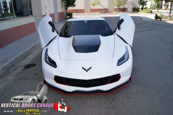 Chevrolet Corvette C7 2014-2019 ZLR Lambo Vertical Doors Kit - Image 2