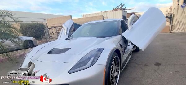 Chevrolet Corvette C7 2014-2019 ZLR Lambo Vertical Doors Kit - Image 35