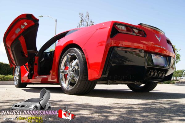 Chevrolet Corvette C7 2014-2019 ZLR Lambo Vertical Doors Kit - Image 26