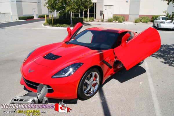 Chevrolet Corvette C7 2014-2019 ZLR Lambo Vertical Doors Kit - Image 24