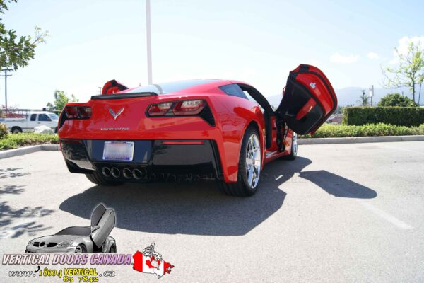 Chevrolet Corvette C7 2014-2019 ZLR Lambo Vertical Doors Kit - Image 21