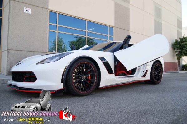 Chevrolet Corvette C7 2014-2019 ZLR Lambo Vertical Doors Kit - Image 17