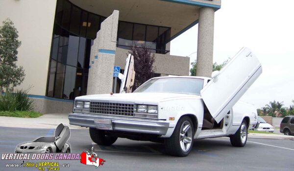 Chevrolet El Camino 1978-1987 Lambo Vertical Doors Kit - Image 4