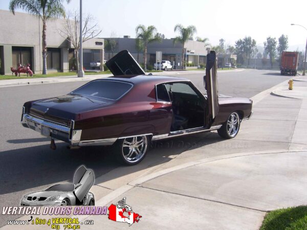 Chevrolet Monte Carlo 1970-1972 Lambo Vertical Doors Kit - Image 2