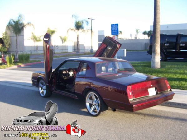 Chevrolet Monte Carlo 1979-1988 Lambo Vertical Doors Kit - Image 14