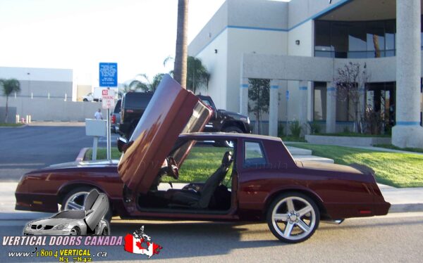 Chevrolet Monte Carlo 1979-1988 Lambo Vertical Doors Kit - Image 4