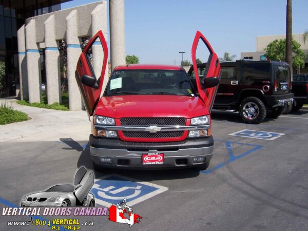 Chevrolet Silverado 1999-2006 Lambo Vertical Doors Kit - Image 38