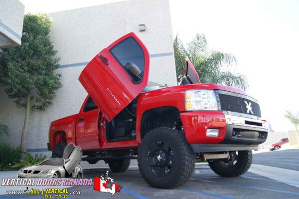 Chevrolet Silverado 2007-2014 Lambo Vertical Doors Kit - Image 16