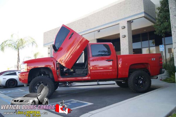 Chevrolet Silverado 2007-2014 Lambo Vertical Doors Kit - Image 5